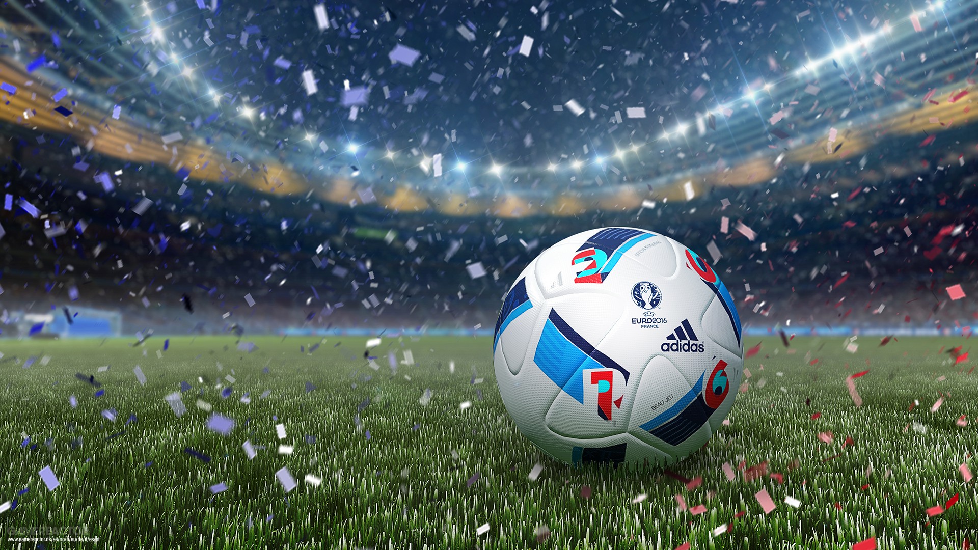 мяч спорт EURO 2016 adidas бесплатно